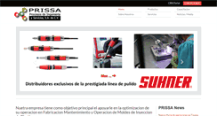 Desktop Screenshot of prissa.net