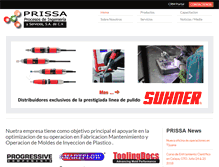 Tablet Screenshot of prissa.net